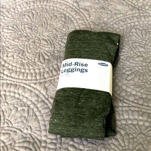 💥3/$30💥Mid-Rise Leggings XS Heather’s green
